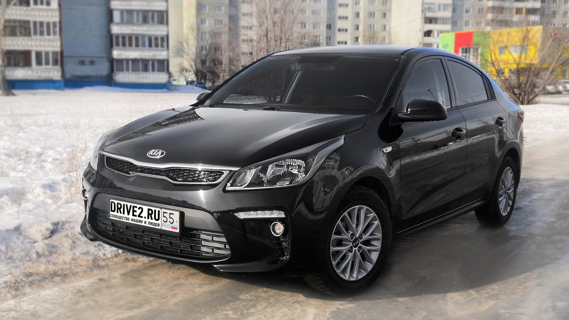 KIA Rio (4G) 1.6 бензиновый 2019 | UEFA Europa League на DRIVE2