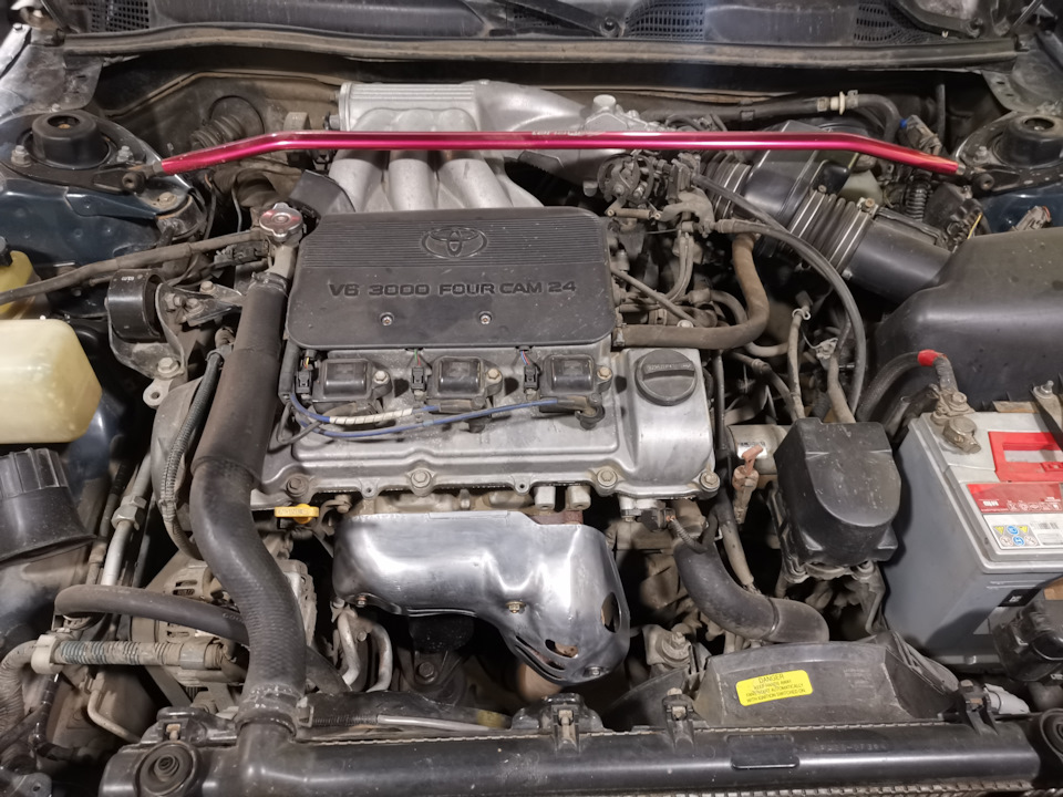 Распорка не месте, подошла без проблем — Toyota Camry (XV20)