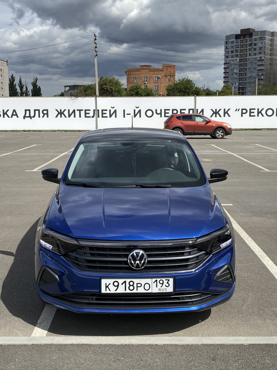 Чёрная крыша, решётка в графит, снятие букв — Volkswagen Polo liftback, 1,6  л, 2022 года | стайлинг | DRIVE2