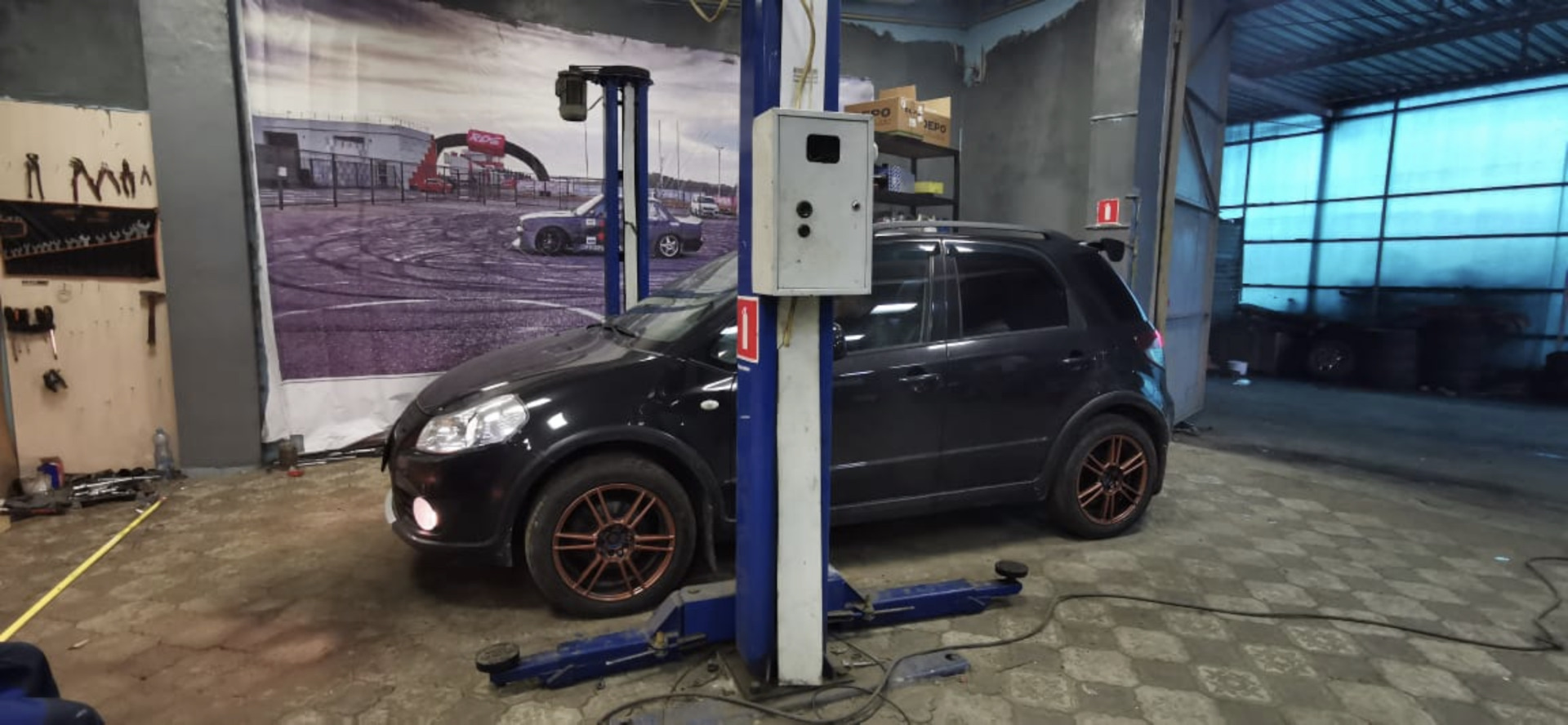 Резина, дубль 2… — Suzuki SX4 (1G), 1,6 л, 2008 года | шины | DRIVE2