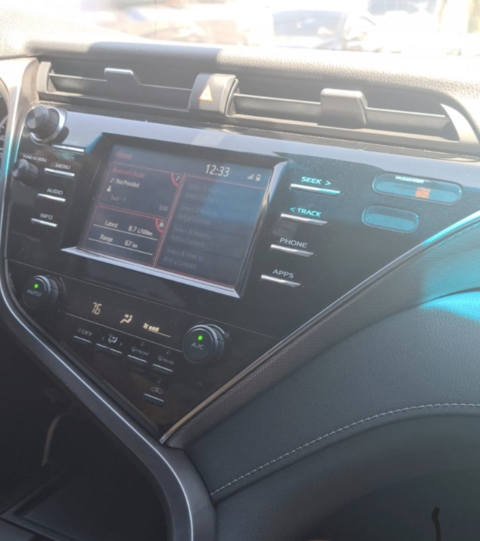 Руссификация — Toyota Camry (XV70), 2,5 л, 2018 года | электроника | DRIVE2