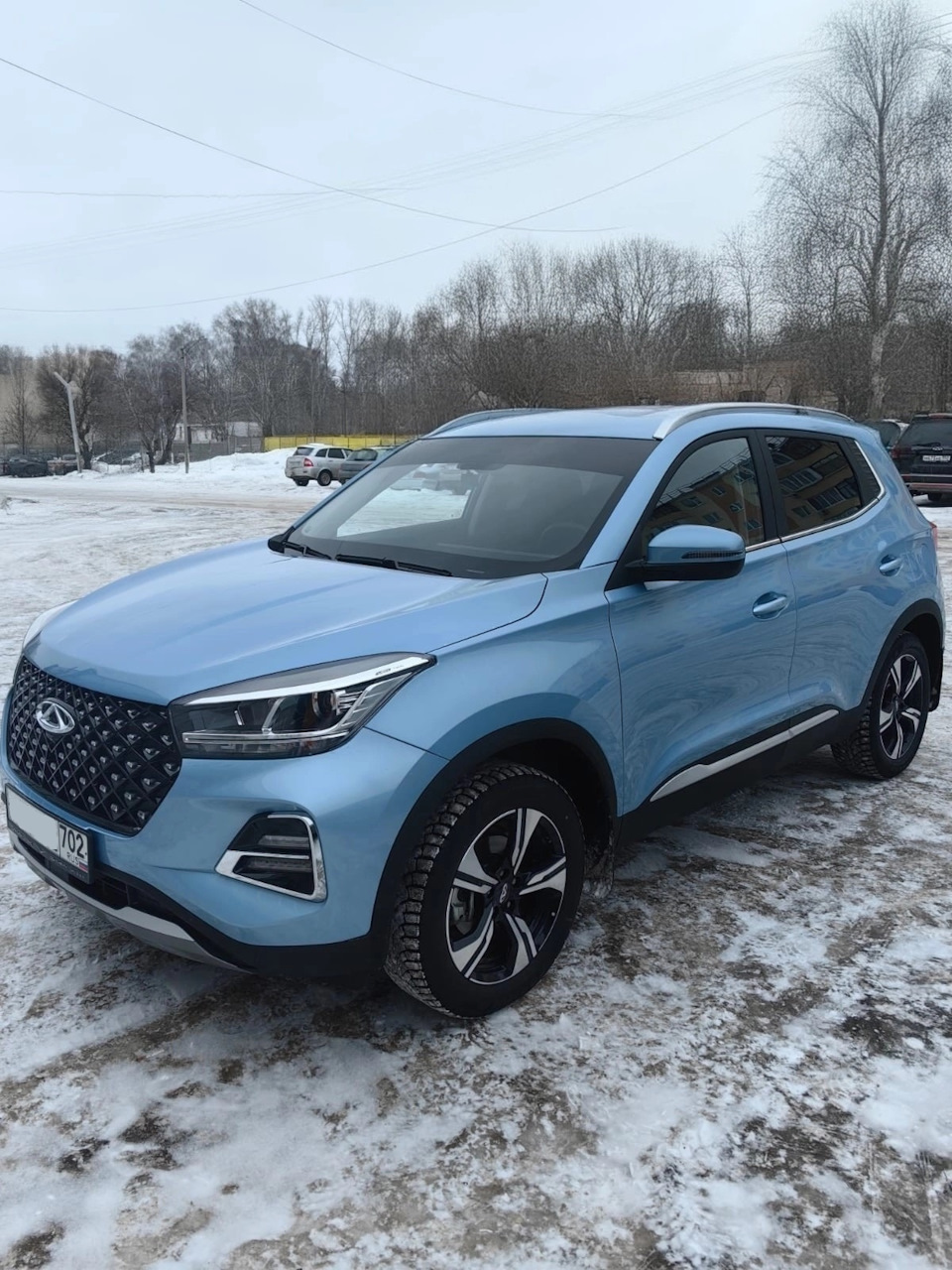 Сверкаем на солнышке после мойки — Chery Tiggo 4 Pro