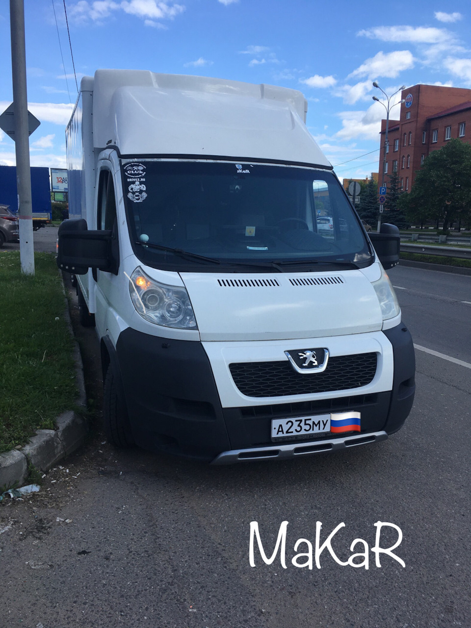 МаКаР — имя. Смена номеров. — Peugeot Boxer (2G), 2,2 л, 2011 года | просто  так | DRIVE2