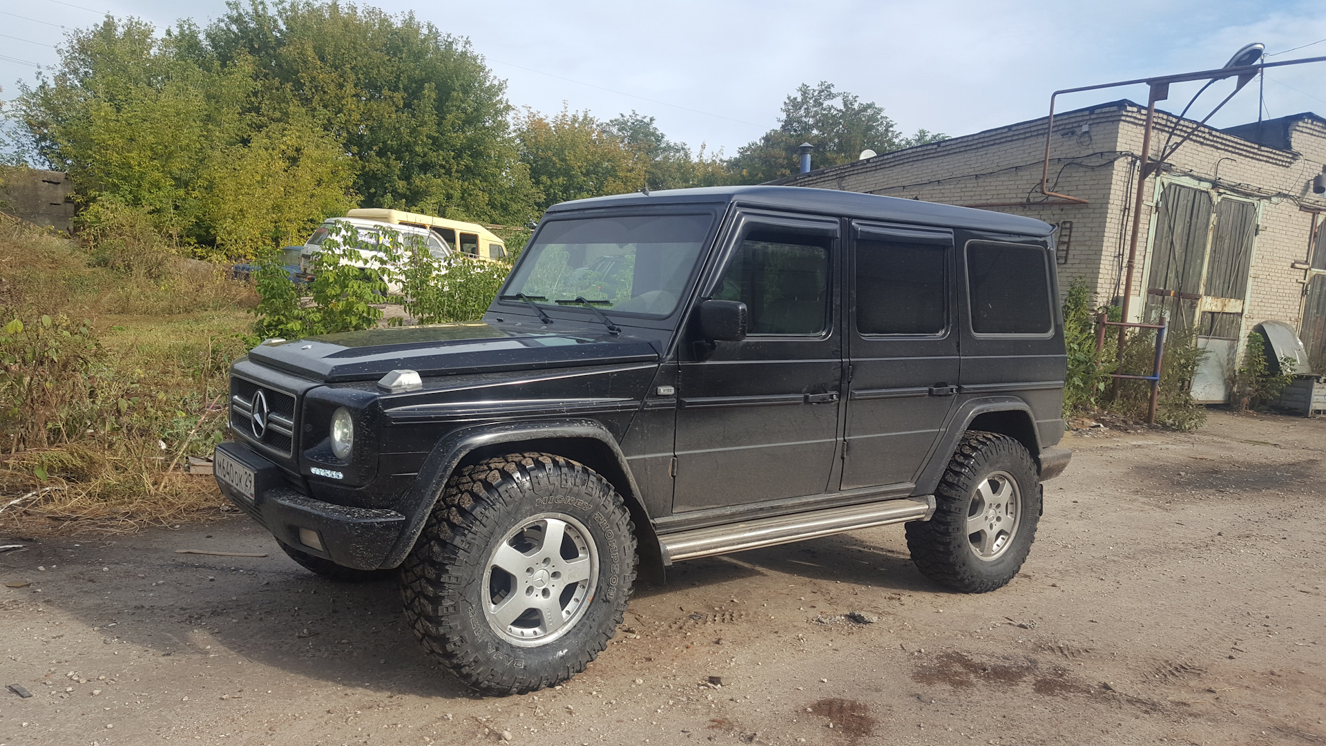 35 колеса в G — Mercedes-Benz G-Class (W463), 3 л, 1997 года | тюнинг |  DRIVE2