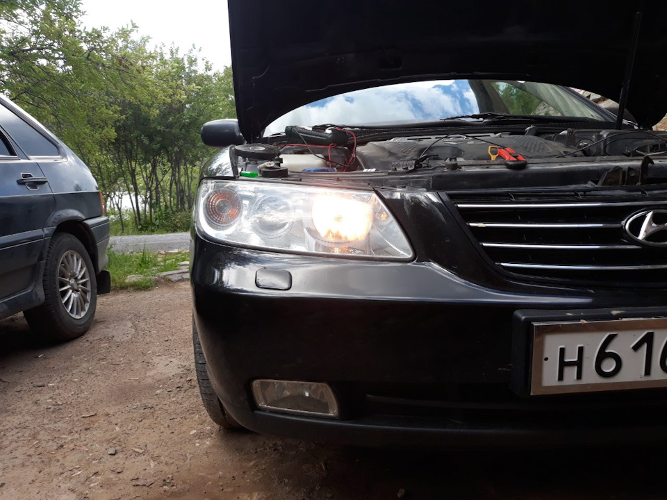 Дальний как ДХО — Hyundai Grandeur (TG), 2,7 л, 2007 года | электроника ...