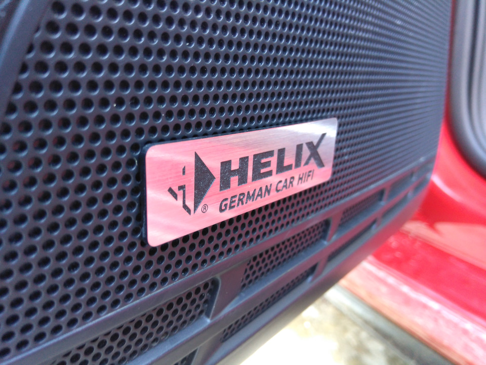 Helix sound system — Volkswagen Golf Mk7 GTI, 2 л, 2014 года автозвук DRIVE2