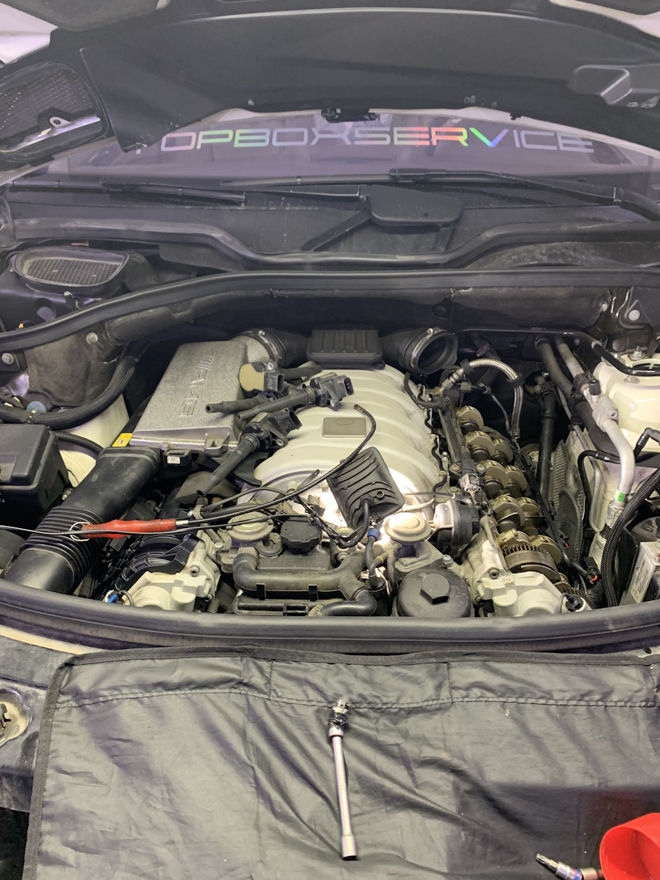 Photo from the logbook Mercedes-Benz ML 63 AMG (W164)