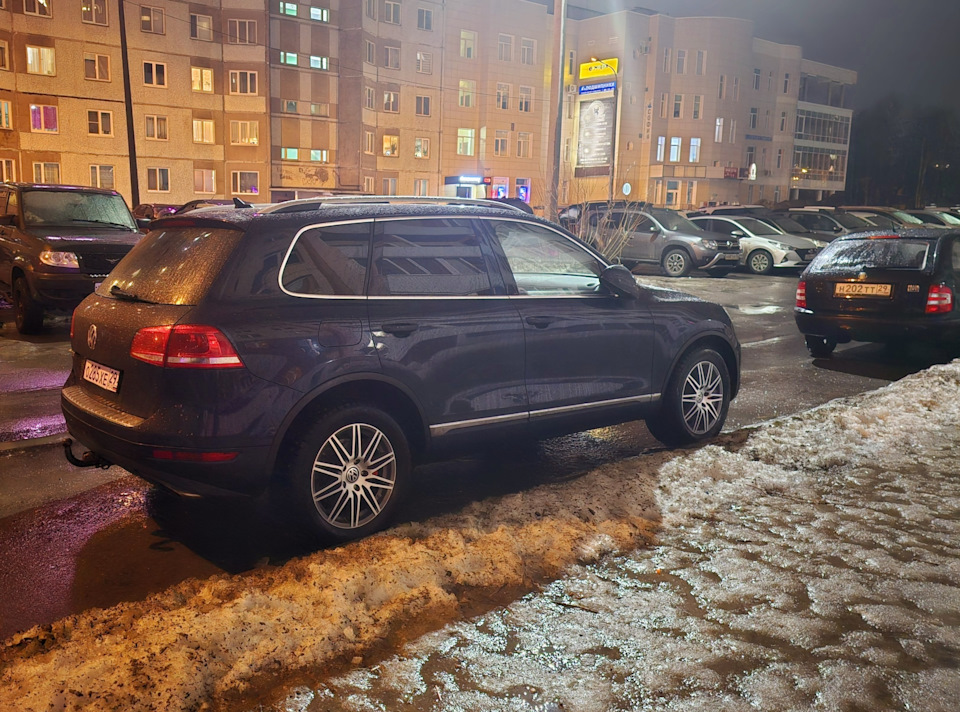 Готовь зиму весной)))) — Volkswagen Touareg (2G), 3,6 л, 2010 года ...