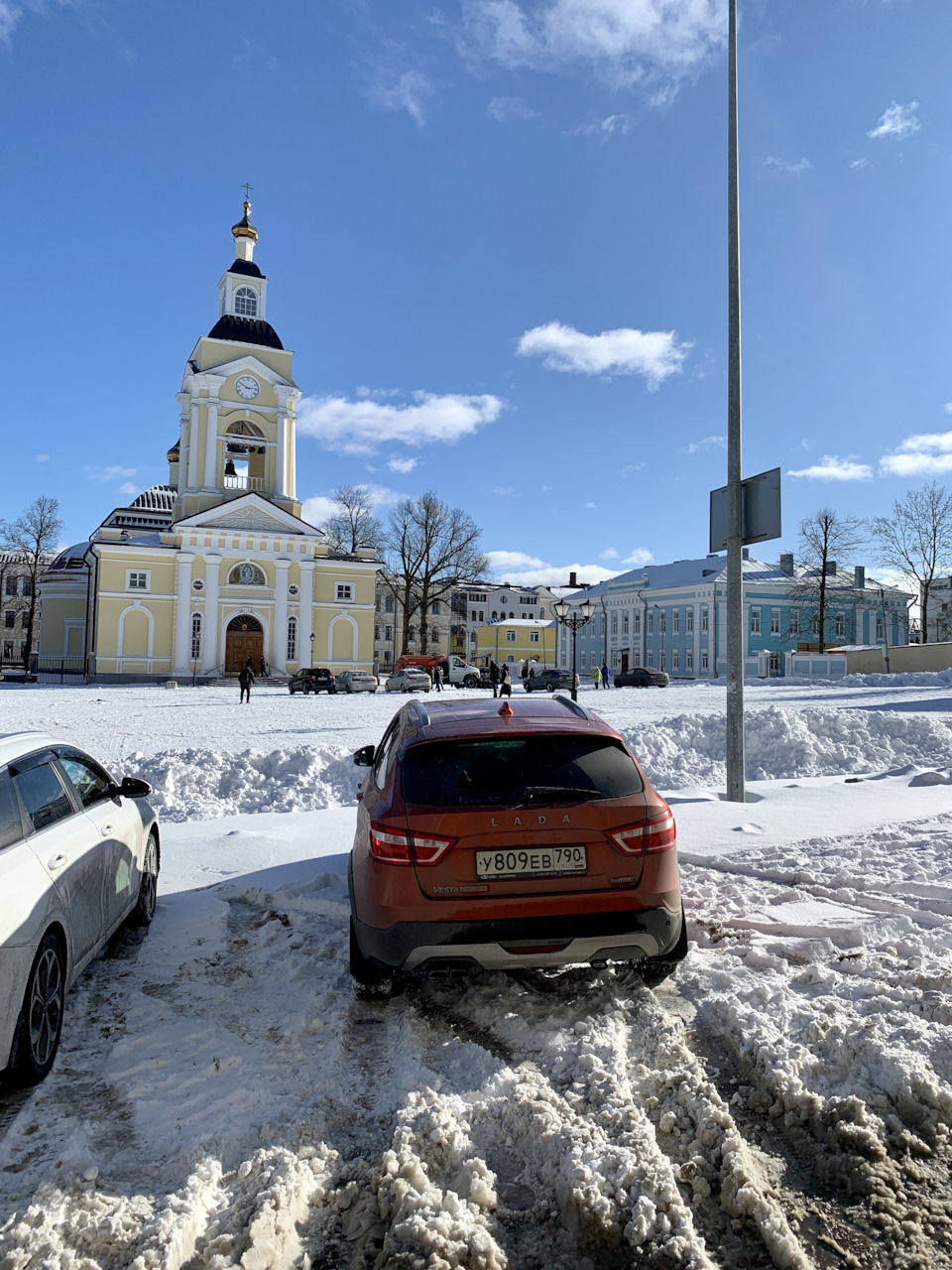 Первое путешествие. Одинцово-Санкт-Петербург-Выборг — Lada Vesta SW Cross,  1,6 л, 2020 года | путешествие | DRIVE2