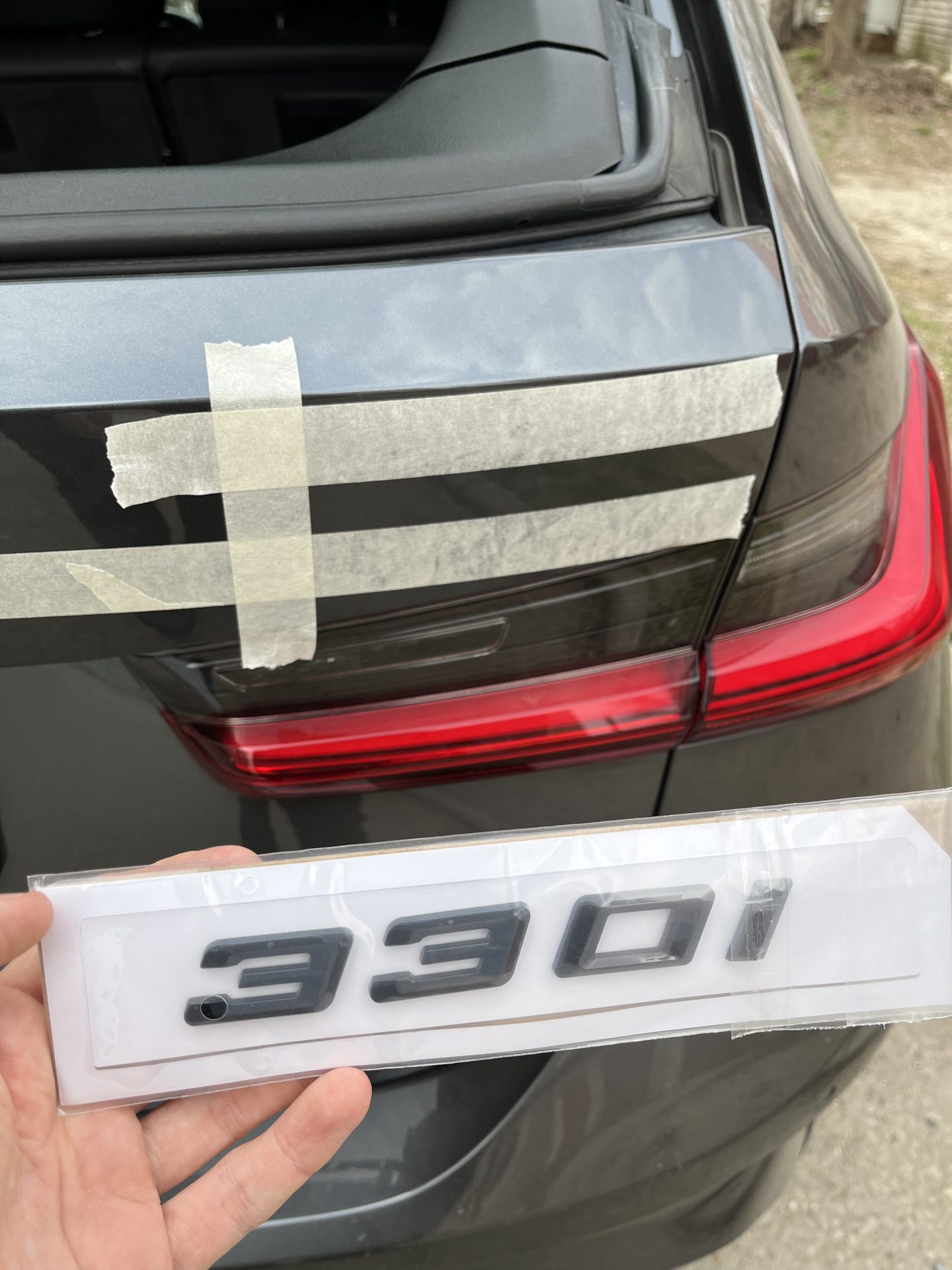 Шильдик 330i — BMW 3 series Touring (G21), 2 л, 2019 года | аксессуары ...