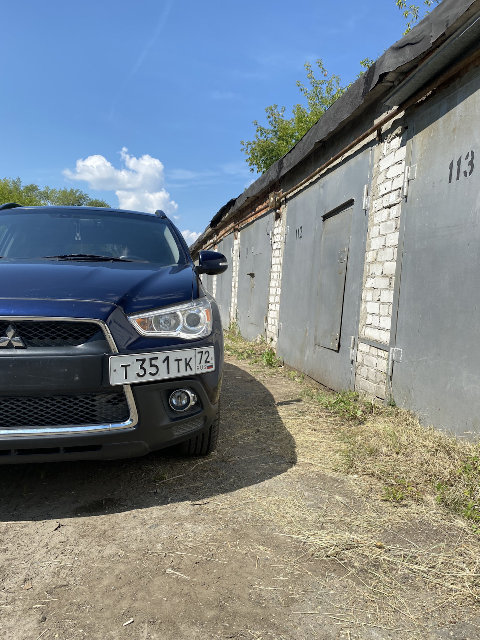 Гос номер на бок — Mitsubishi ASX, 1,8 л, 2010 года | тюнинг | DRIVE2