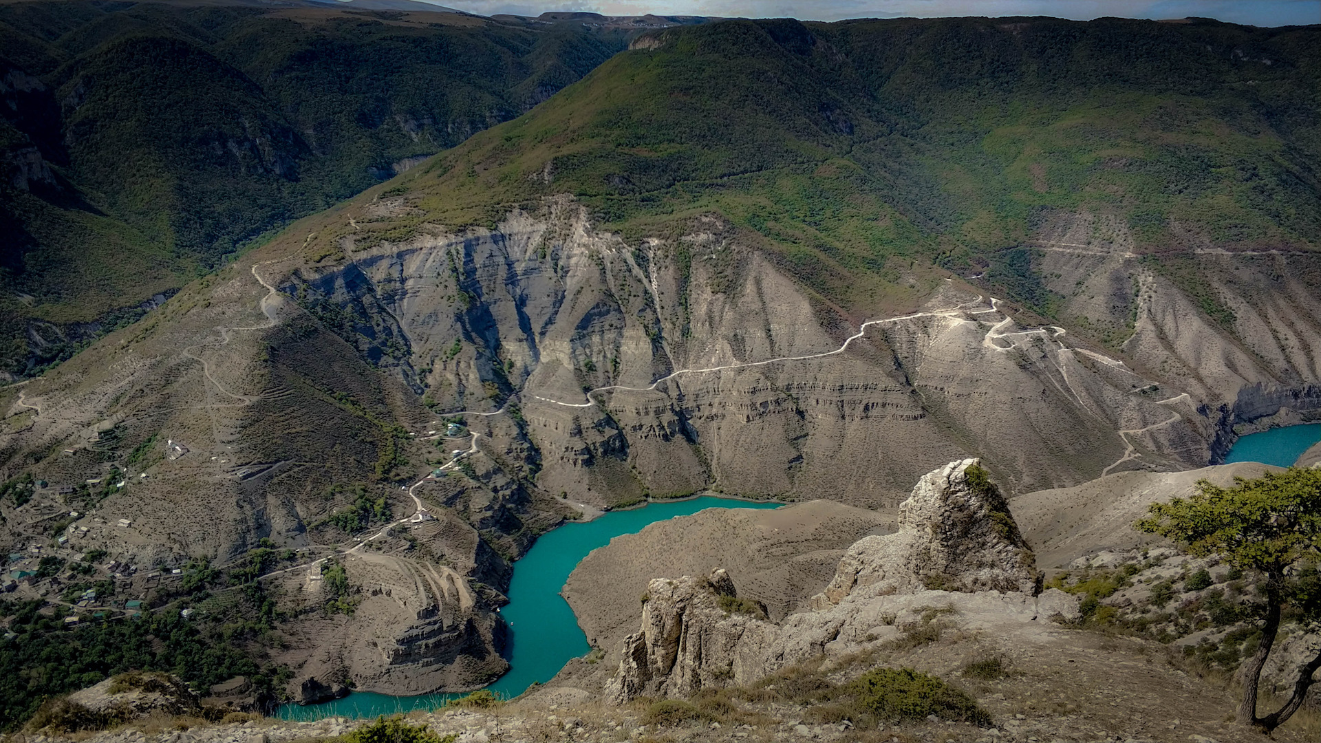 Чиркейский каньон Дагестан водопады