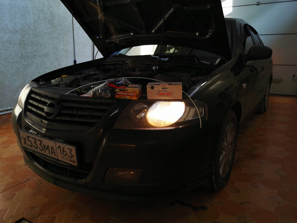 Лампы альмера классик b10. Свет ниссан альмера классик. almera classic b10 дальний свет ночью. вежливый свет ниссан альмера классик.