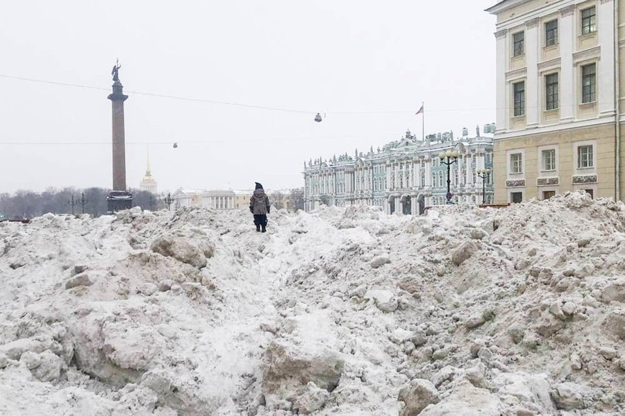 Питер В Декабре Фото