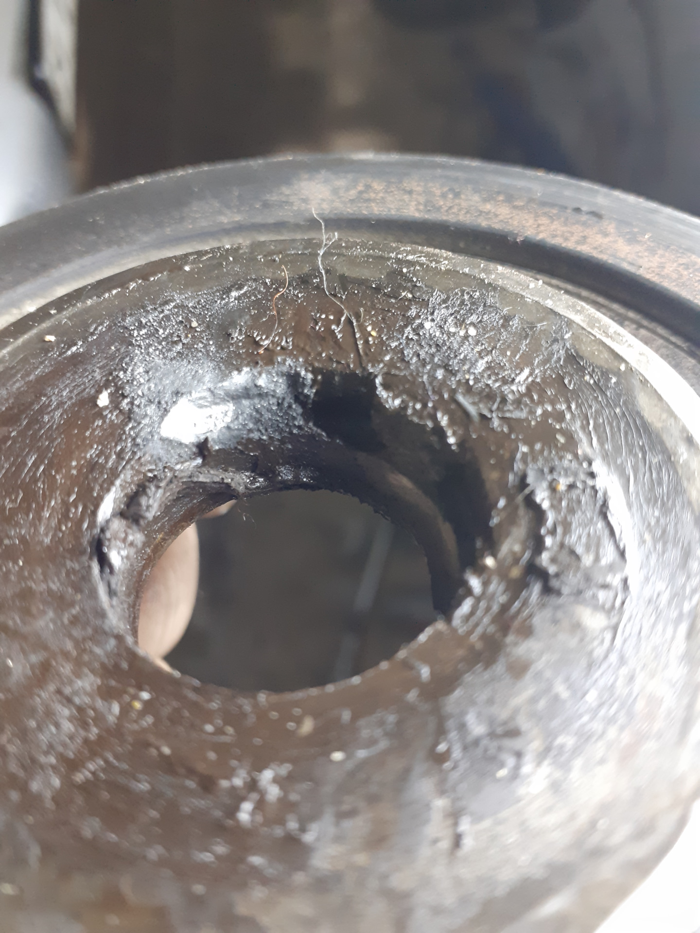 Открутился болт коленвала. Последствия… — Subaru Forester (SF), 2 л ...