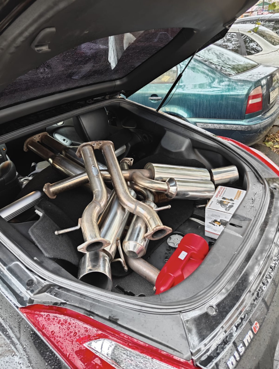 Выхлоп кастом Infiniti G37 coupe снятый с Nissan 370z — Infiniti G37 ...