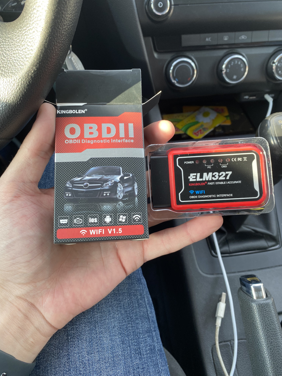 Пришел адаптер OBDII для просмотра ошибок. — Skoda Octavia A7 Mk3, 1,6 ...