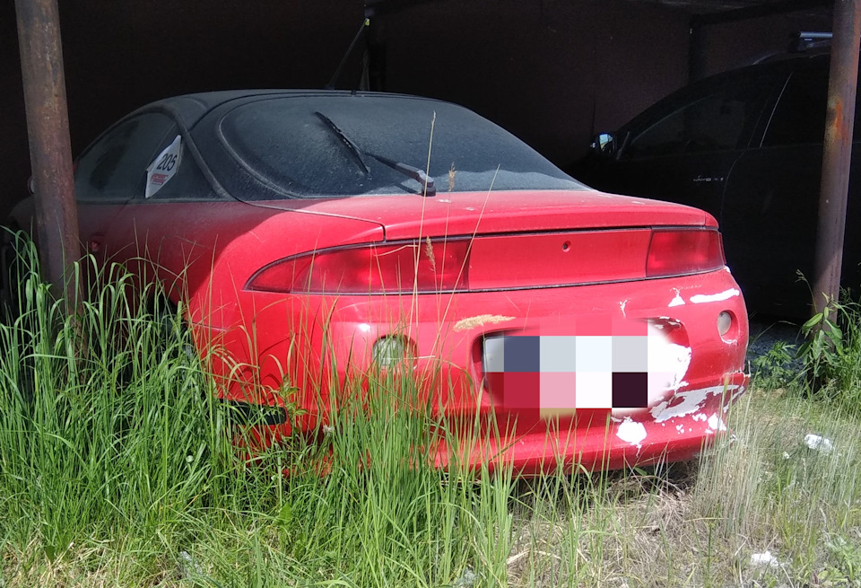 Мицубиси Эклипс 2/Свердловская область. — Сообщество «Брошенные Машины ...