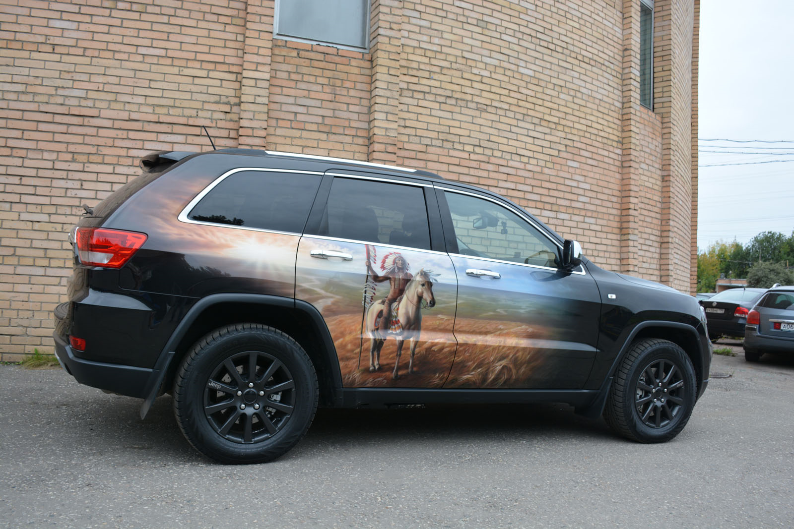 Оклейка Jeep Grand Cherokee