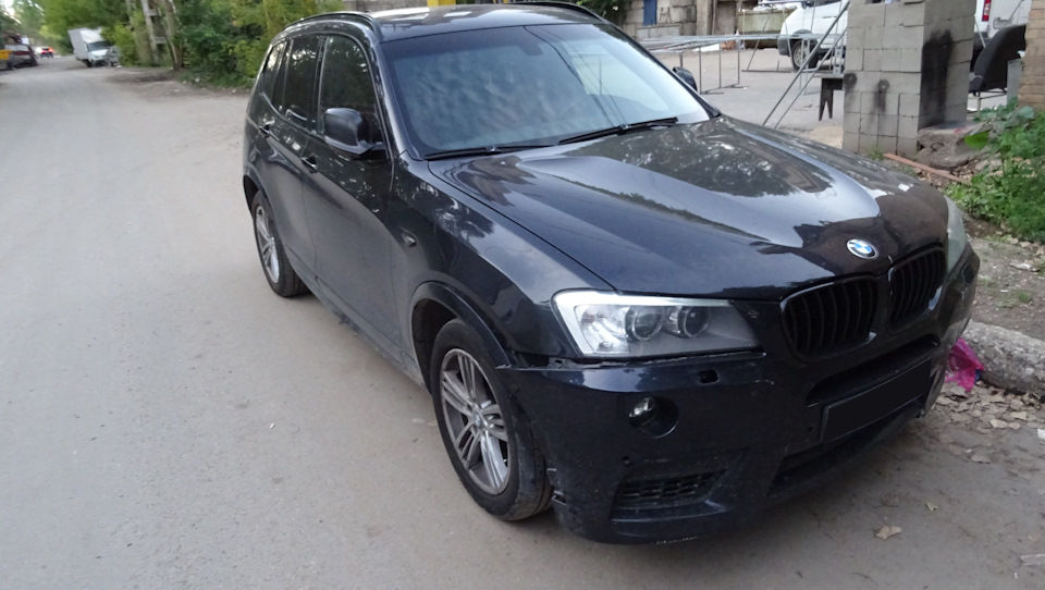 БМВ Х3 F25 Передний бампер М-Пакет — Аэротюнинг на DRIVE2