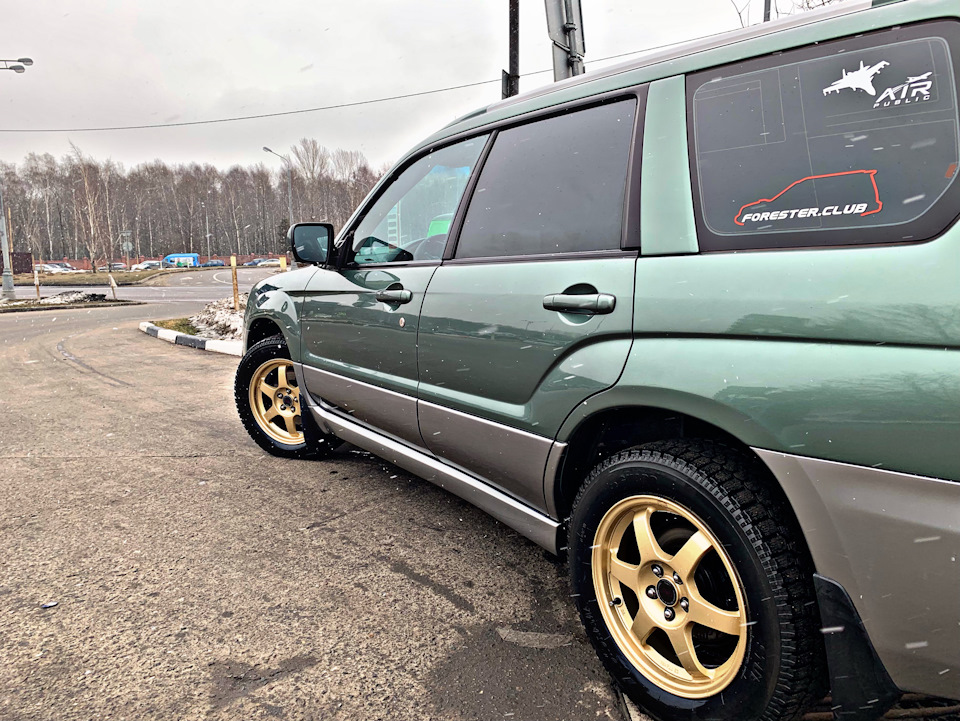 Rays STI RE B20 — Subaru Forester (SG), 2,5 л, 2006 года | колёсные ...