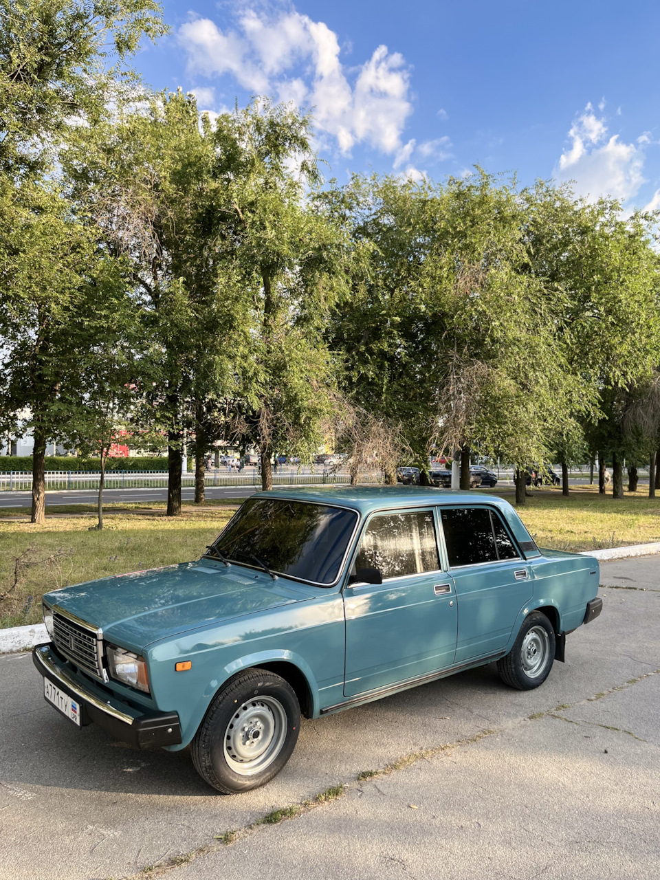 Болотные штампы и новая летняя резина. — Lada 2107, 1,5 л, 2004 года ...