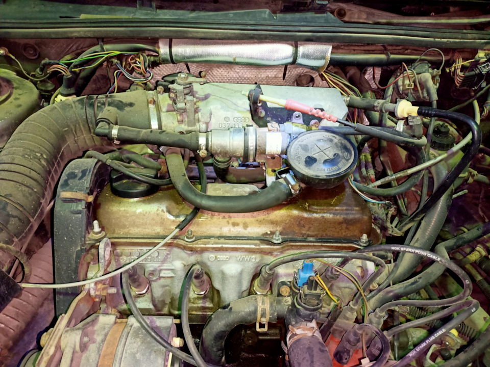 Не держит обороты на холодную (вопрос) — Volkswagen Passat B3, 1,8 л ...