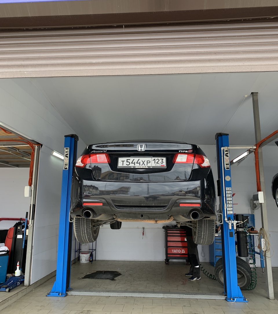 Замена внутренних гранат — Honda Accord (8G), 2,4 л, 2008 года | визит ...