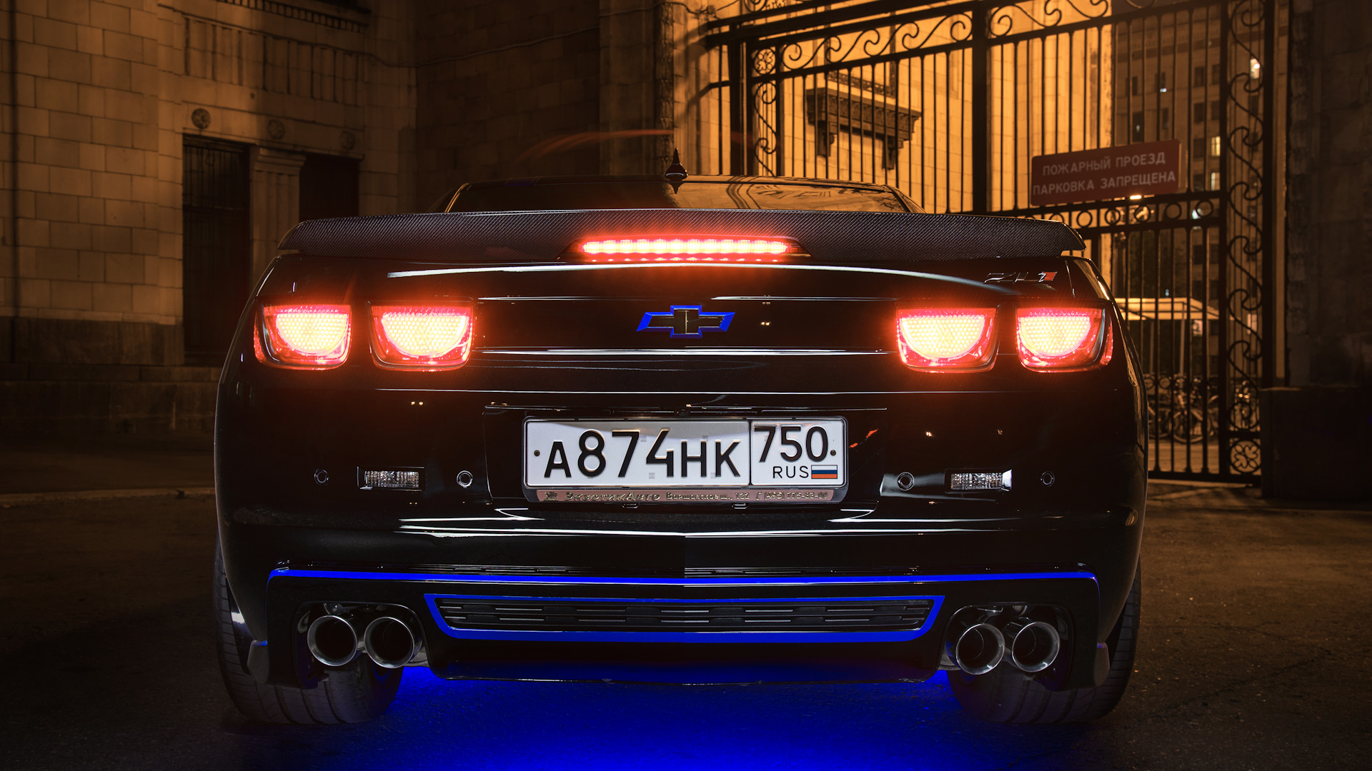 Chevrolet Camaro V 6.2 бензиновый 2012 | ZL1 Night Knight на DRIVE2