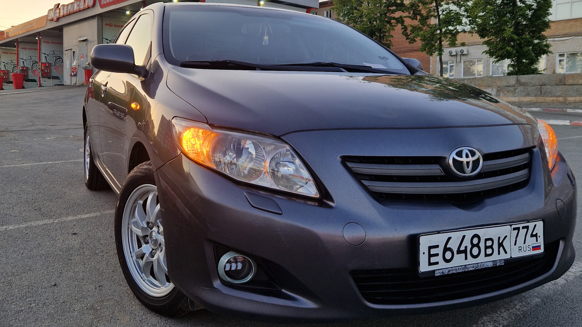 Toyota Corolla (140/150) 1.6 бензиновый 2007 | MAGNETIC GRAY 1.6 АКПП на  DRIVE2