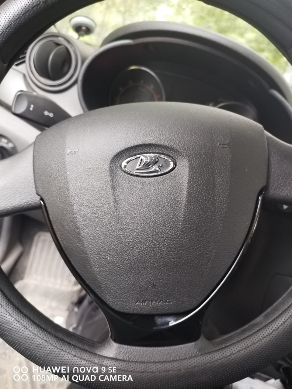 Начинаем антихром или Гранта Black Star — Lada Гранта (2G) FL, 1,6 л ...