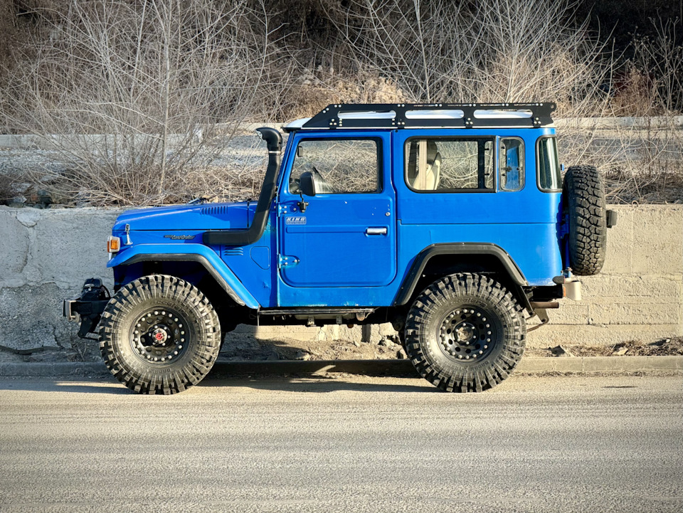 35 размер колес — похоже это максимум, что можно втиснуть — Toyota Land ...