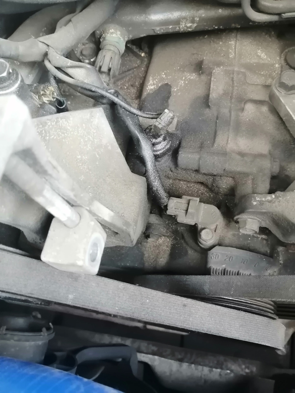 Замена датчика давления масла — Subaru Forester (SH), 2,5 л, 2008 года ...