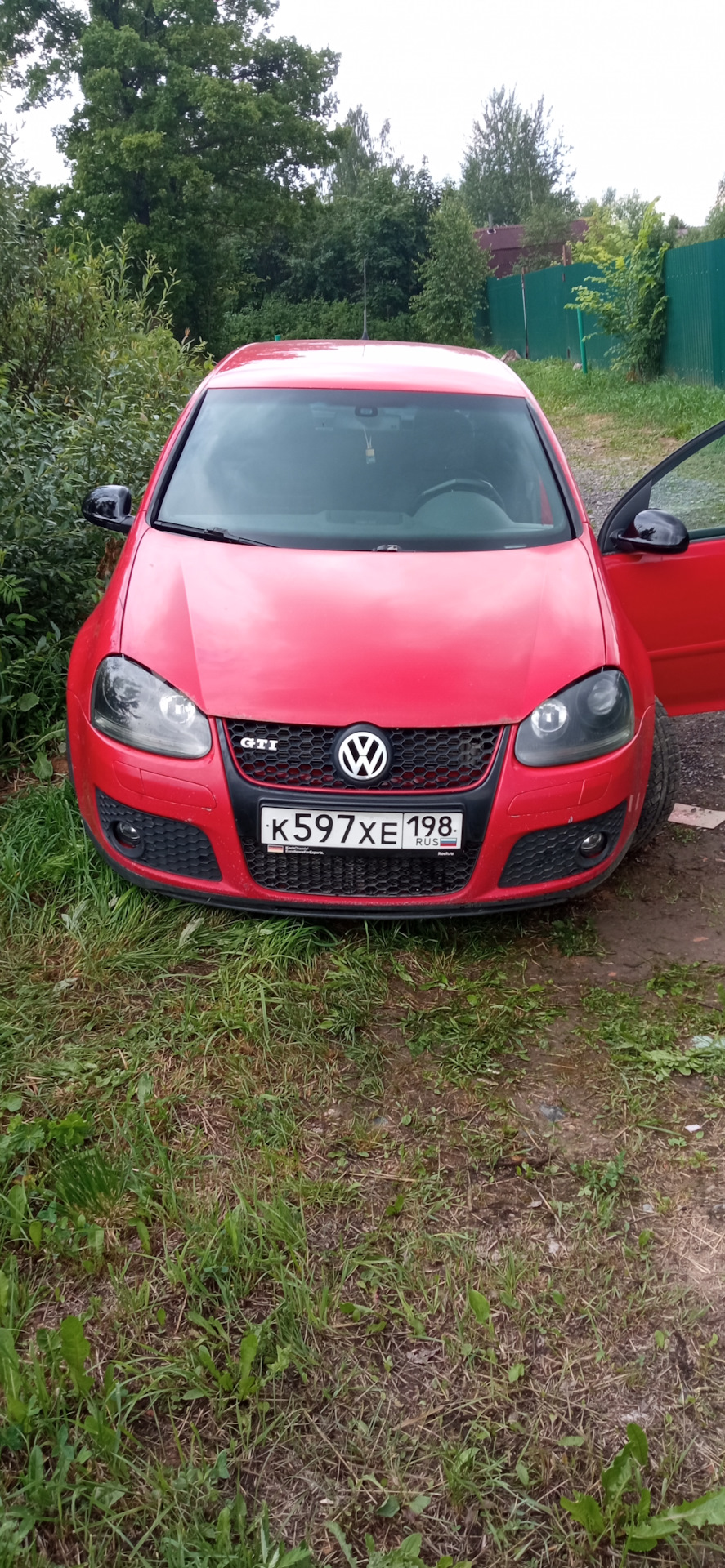 Немного колхоза) — Volkswagen Golf Mk5 GTI, 2 л, 2007 года тюнинг