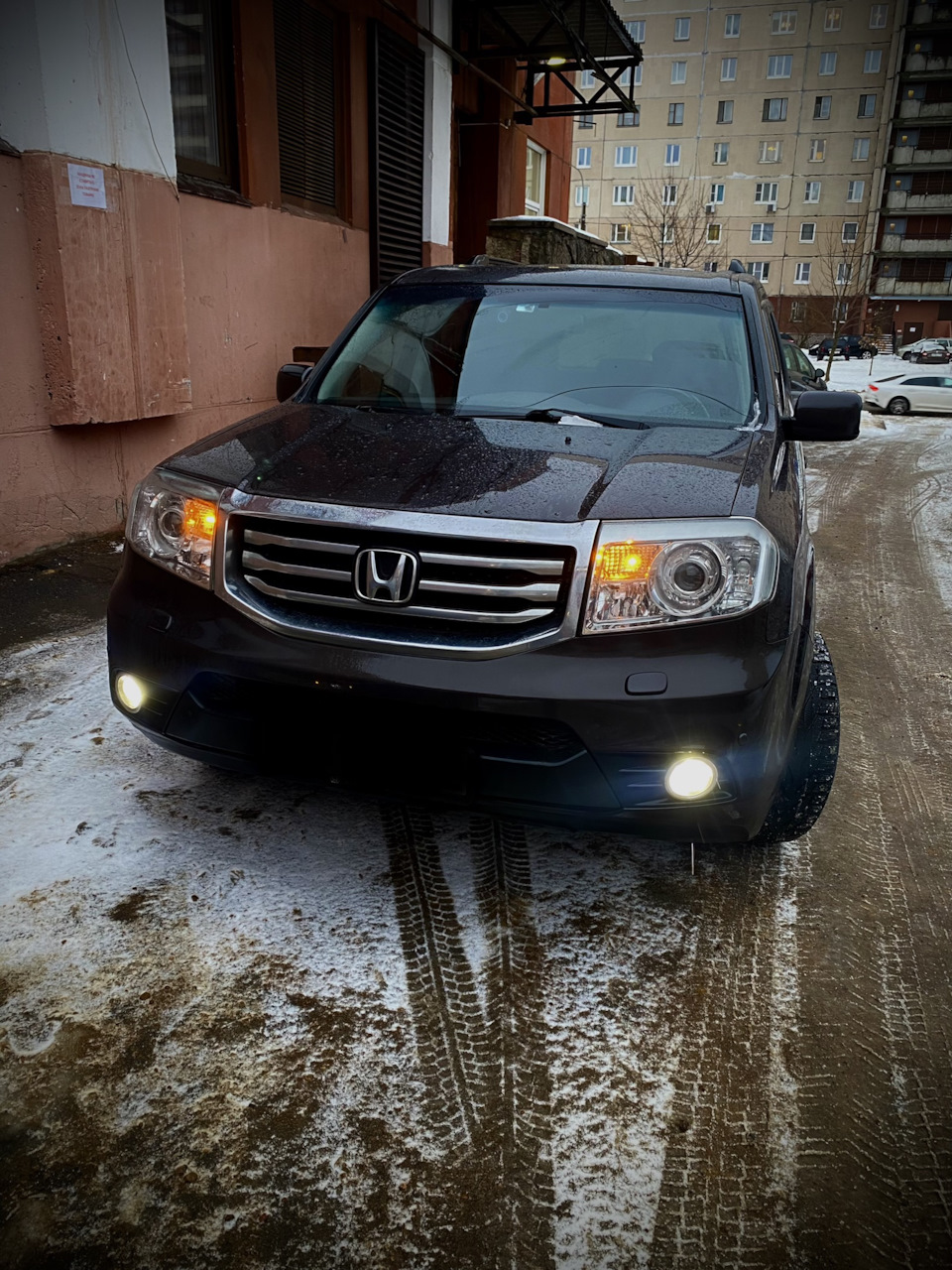 Стал поярче, Led — Honda Pilot (2G), 3,5 л, 2012 года | своими руками |  DRIVE2