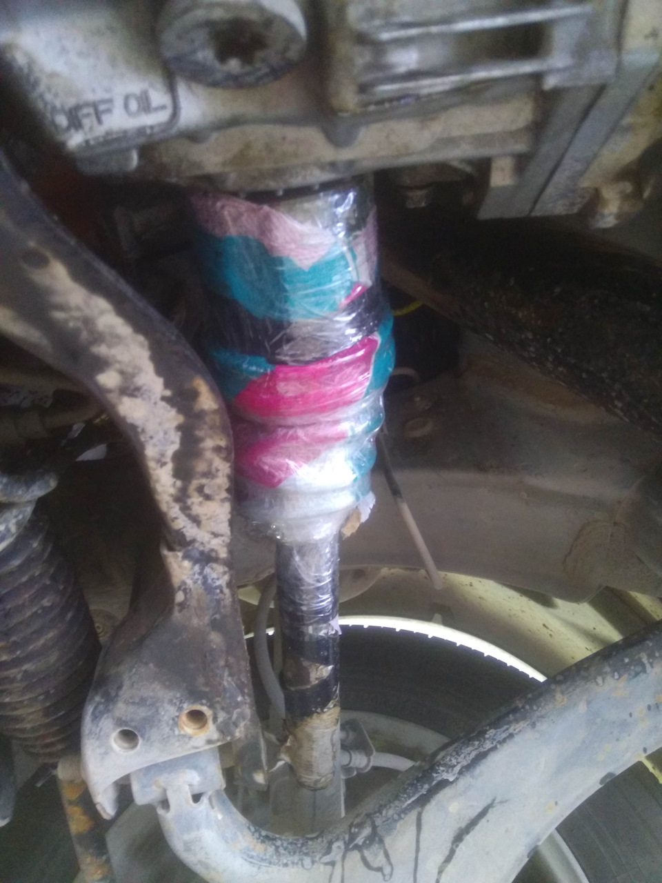 Лопнул пыльник ШРУСа — Subaru Forester (SH), 2 л., 2008 года | поломка ...