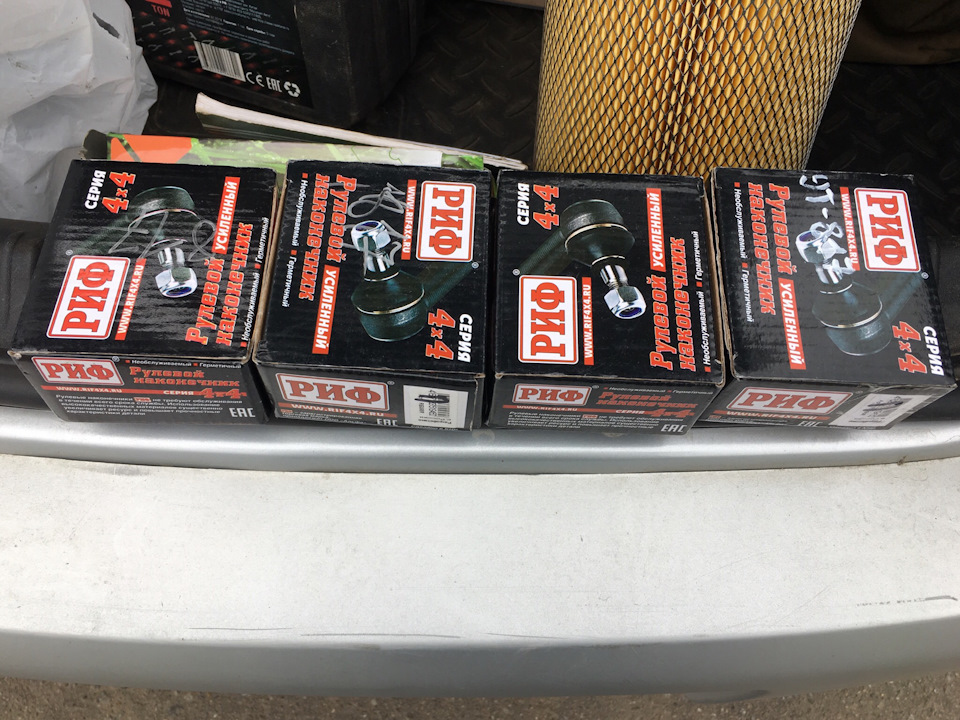 Восстановление. Часть 2: рулевые наконечники на короткой тяге, кулиса ...