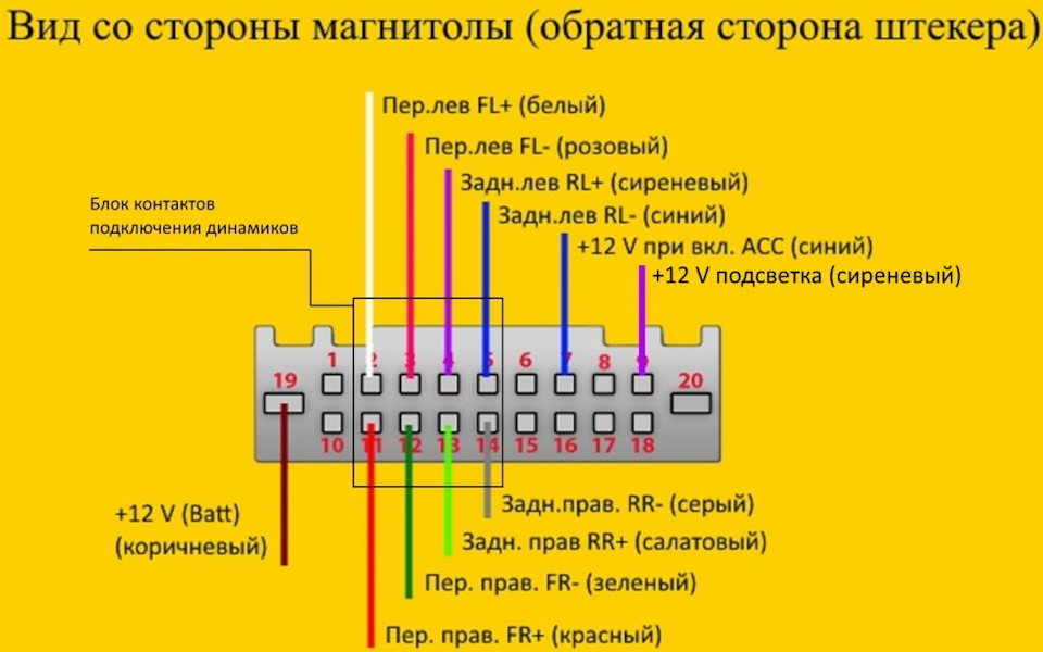 Mf2840 схема подключения