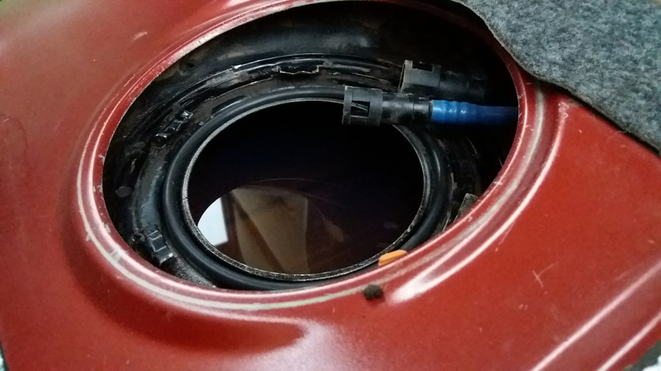 Уплотнительное кольцо бензинового бака или Уменьшение расхода топлива ...