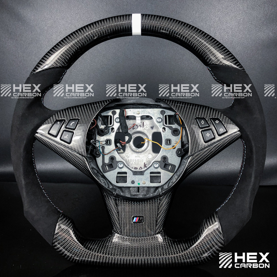 Карбоновый руль на BMW 6, E63 — HEXCarbon на DRIVE2