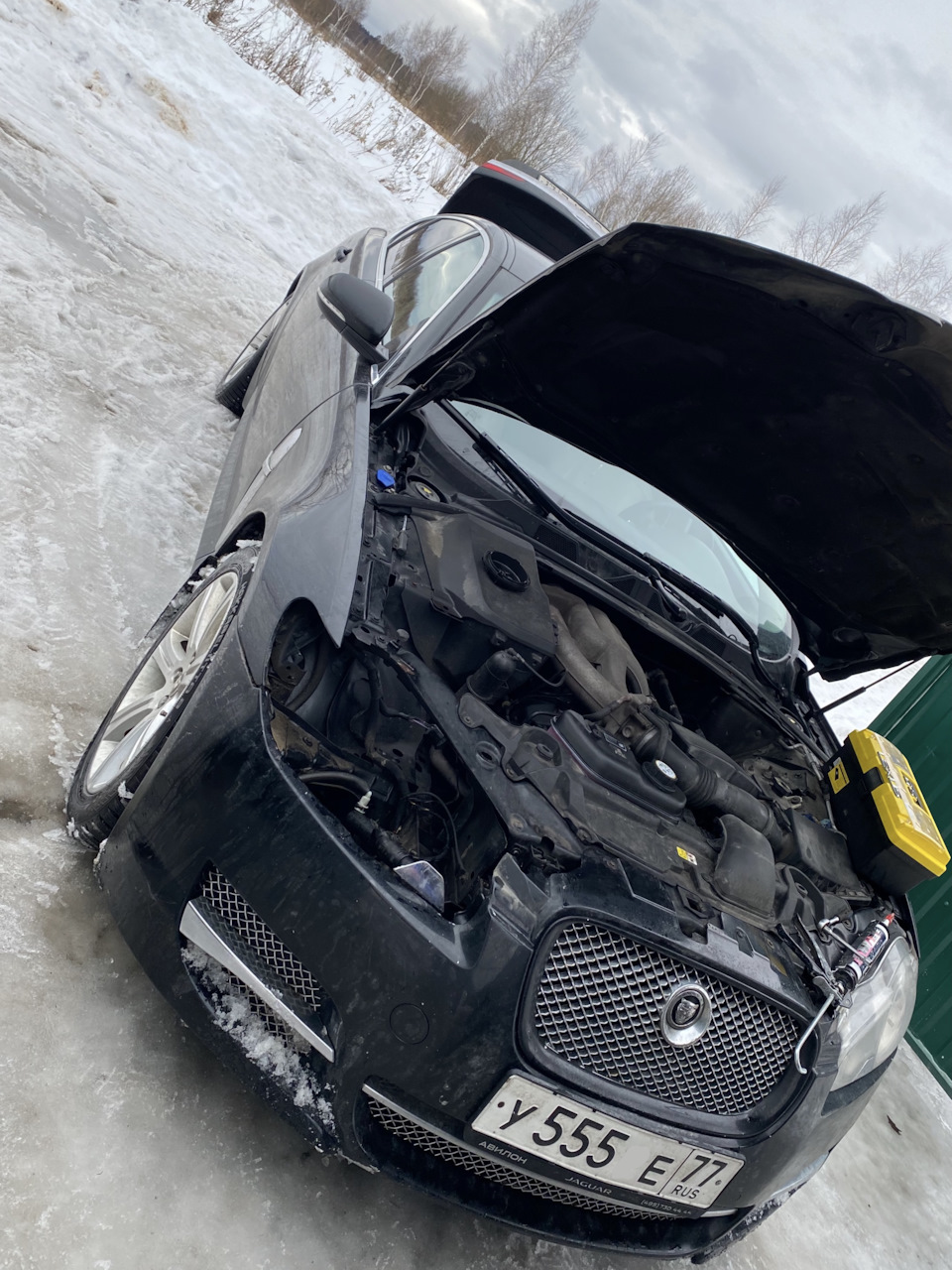 Диоды в дальний свет — Jaguar XF (1G), 3 л, 2010 года | своими руками ...