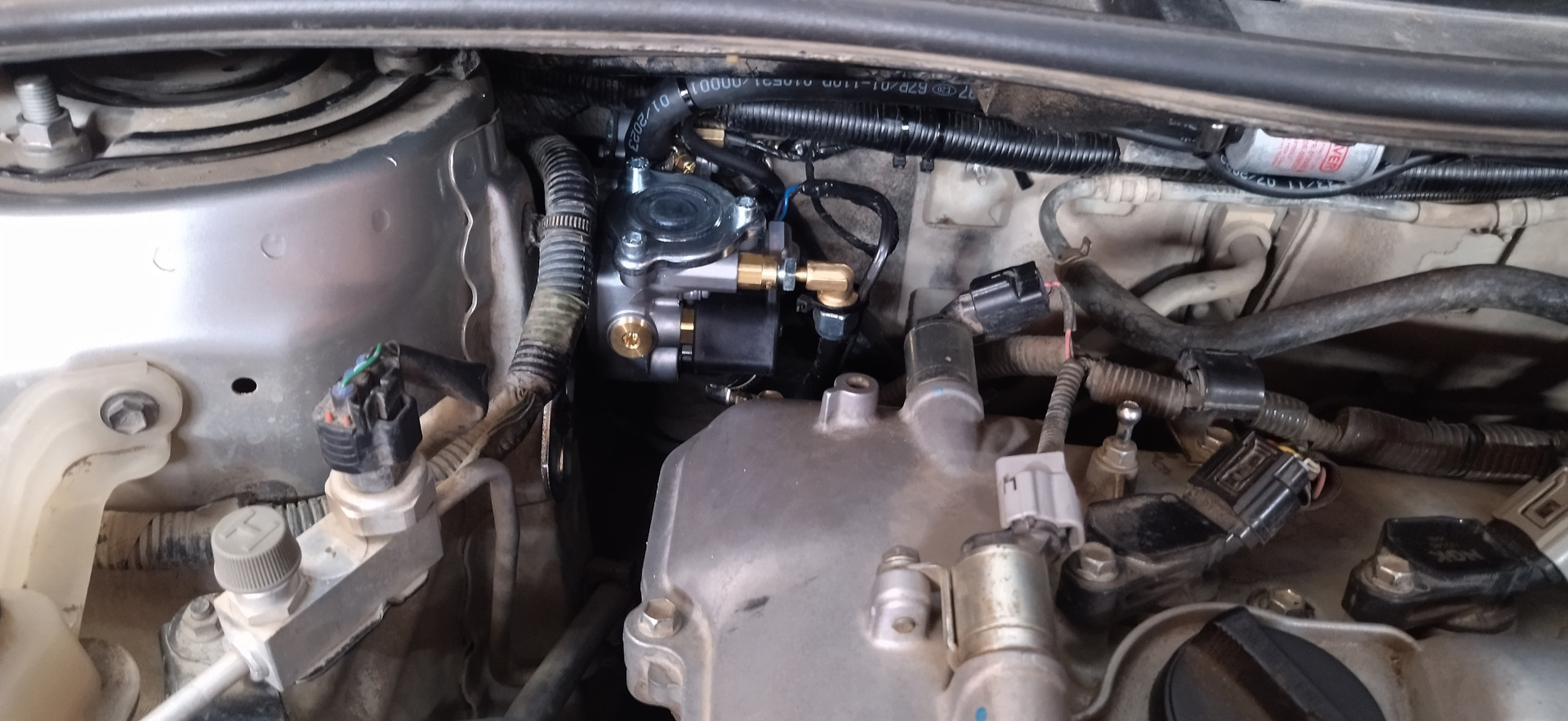 Установка гбо - Toyota Corolla (140/150), 1,6 л, 2008 года визит на сервис DRIVE