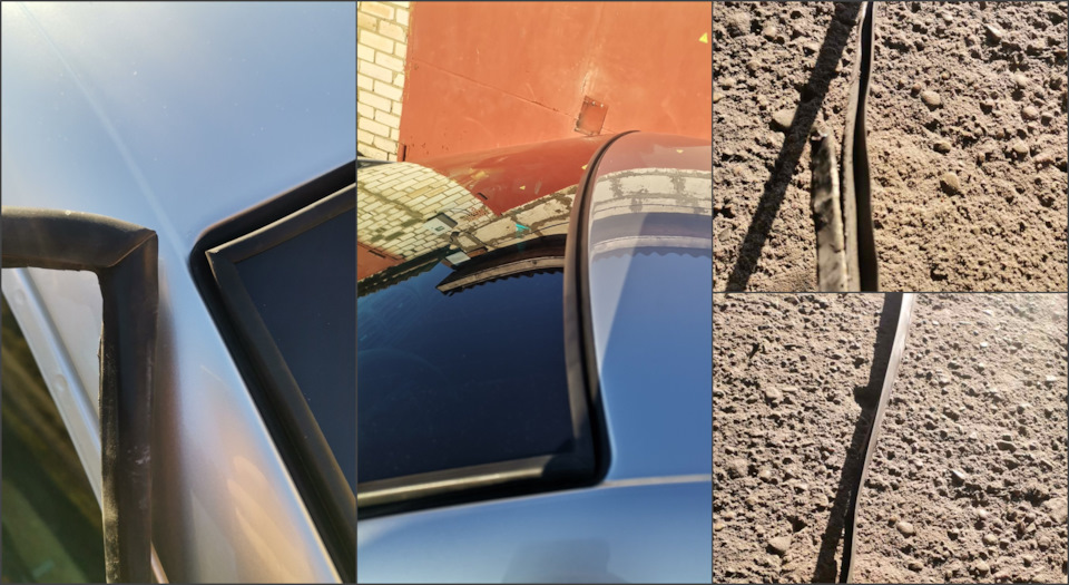 Лобовое вырезалось. Родной молдинг был в удручающем состоянии и пришлось его заменить. Родной б\у я найти не смог. Может в дальнейшем заменю его (надеюсь). — Peugeot 406 Coupe