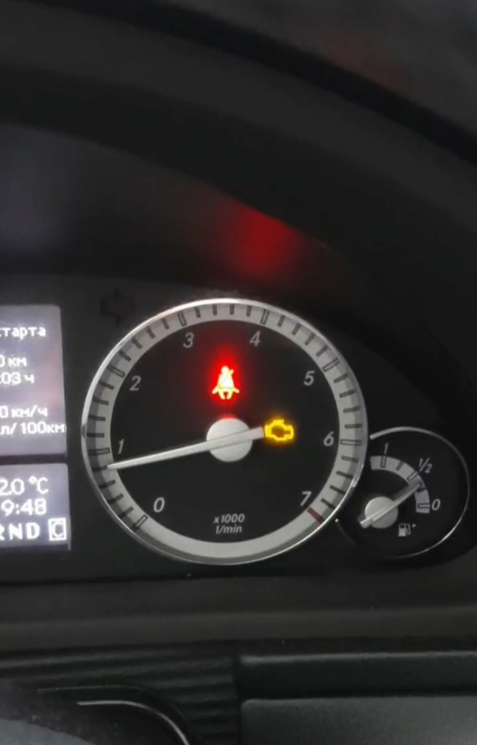 Check Engine, похолодание и замена термостата на M272 — Mercedes-Benz  CLC-class (CL203), 2,5 л, 2008 года | визит на сервис | DRIVE2