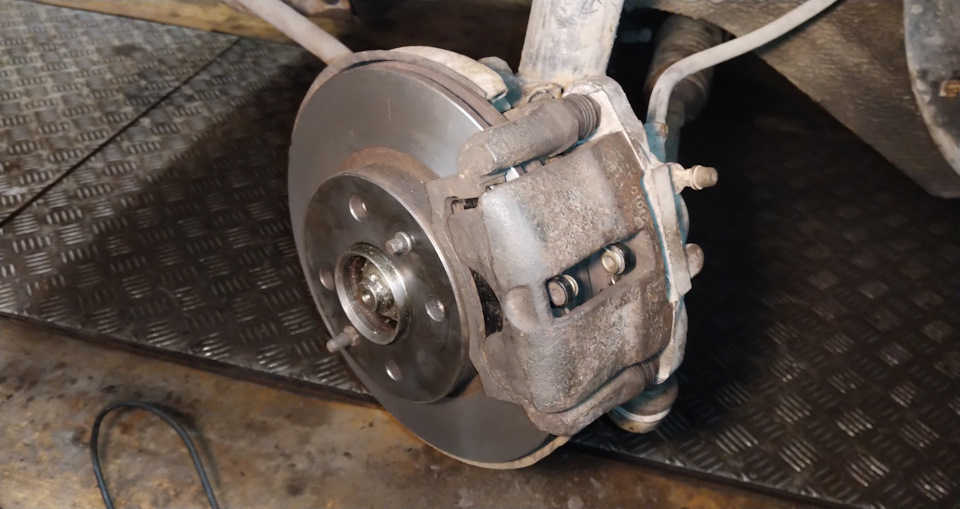 Передние вентилируемые тормоза от Ваз 2110 на Иж Ода 2126 — ИЖ 2126, 1 ...