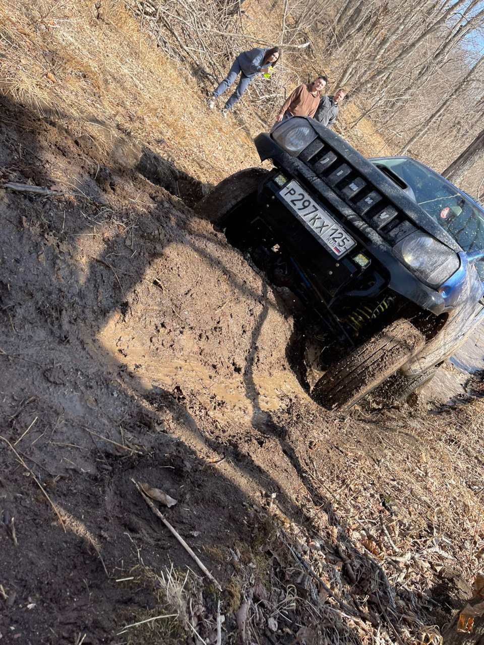 Авто марш-бросок по Царской дороге на острове Русский — Suzuki Jimny, 0,7  л, 2005 года | покатушки | DRIVE2