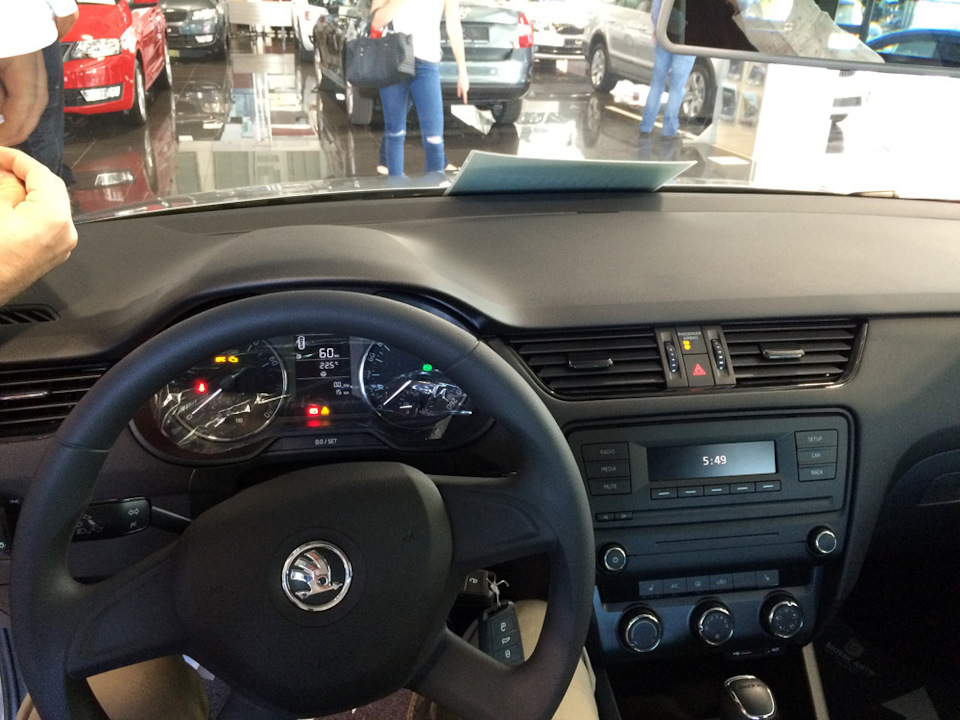 руль skoda octavia a7