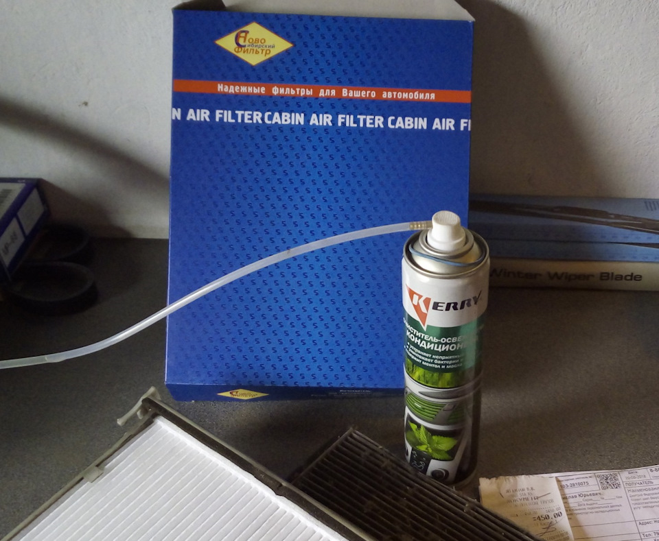 Салонный фильтр и промывка испарителя кондера. — Toyota Camry (XV30), 3 ...