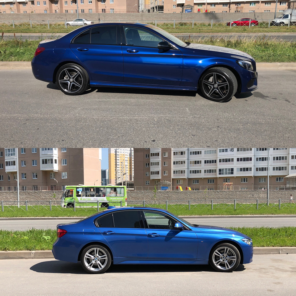 Пока свежи воспоминания или сравнения с С200 4matic — BMW 3 series (F30 ...