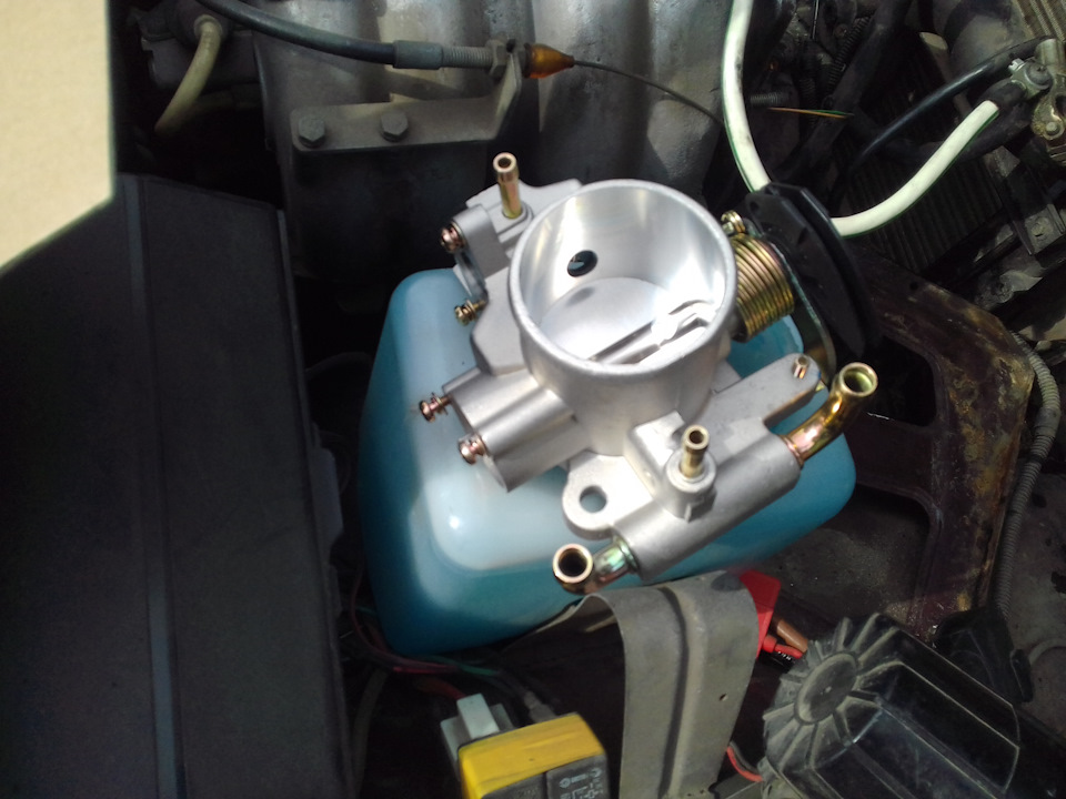 Дроссельная заслонка 54 — Lada 21074, 1,6 л, 2006 года | тюнинг | DRIVE2